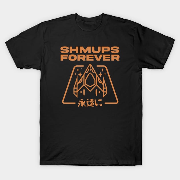 Shmups Forever T-Shirt by Issho Ni